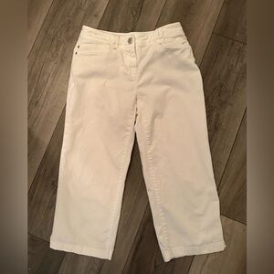 Jones New York White Capri Pants - size 4P
